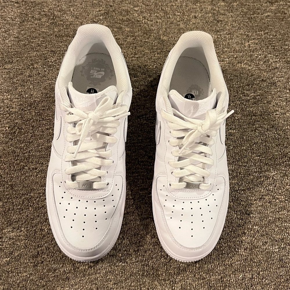 Air Force 1 white/white worn once